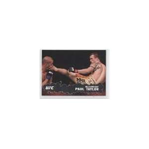  2009 Topps UFC #4   Paul Taylor Sports Collectibles