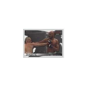  2010 Topps UFC Knockout Silver #129   Cyrille Diabate/188 