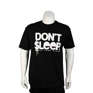 Filthy Dripped Dont Sleep Tee Black. Size LG