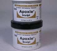 APOXIE SCULPT   1 pound 12 Colors  