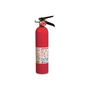  Fire Extinguisher, Rechargeable, Impact Resistant, Red Qty 