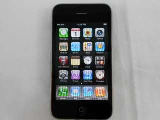 APPLE IPHONE 3GS 16GB BLACK AT&T IOS 3.1.3 FREE USA SHIP MISSING 