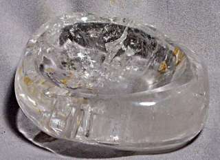   Quartz crystal bowl. A perfect dish for treasures and keepsakes