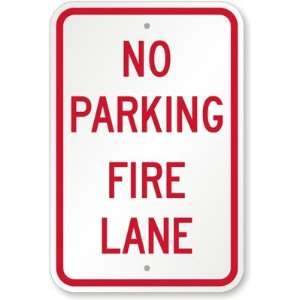  Delaware No Parking Fire Lane High Intensity Grade Sign 