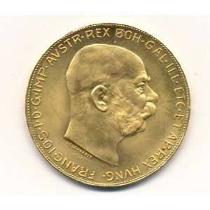  1915 Austrian 100 Corona Gold Coin 