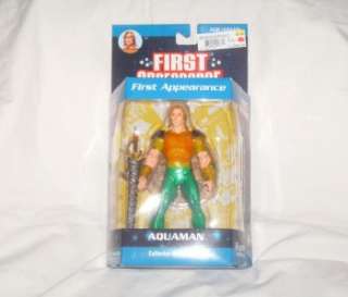 First Appearance   AQUAMAN Action Figure DC Direct. NIB  