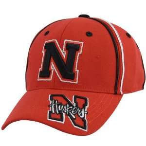Top of the World Nebraska Cornhuskers Red Overdrive One Fit Hat 
