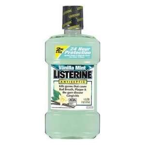  Listerine Antiseptic Mouthwash Vanilla Mint 1 Lt Health 