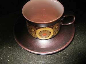 Denby Arabesque Cup and Saucer in excellent condition  