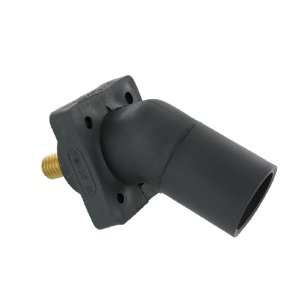 Panel Receptacle, Cam Type, Male, 45 Degree, Threaded Stud Termination 