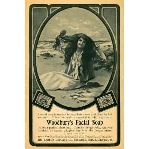   Facial Soap Shampoo Andrew Jergens   Original Print Ad