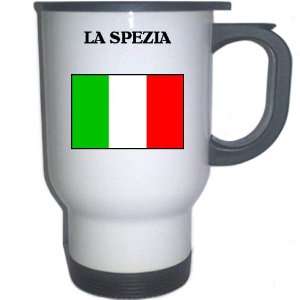  Italy (Italia)   LA SPEZIA White Stainless Steel Mug 