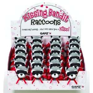  Ganz Kissing Bandit Raccoons with Sound Toys & Games