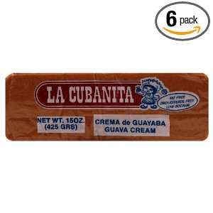 La Cubanita Guava Cream, 15 Ounce (Pack Grocery & Gourmet Food