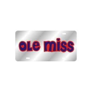  LOGO LOVE  OLE MISS  SILVER/RED/BLUE
