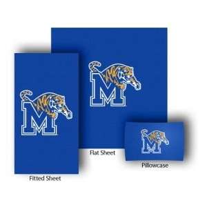  Memphis Tigers Twin Size Sheet Set