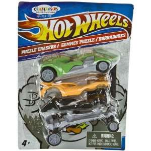  Wheels X CrazErasers Collectible Puzzle Erasers Series #1 [C97720W