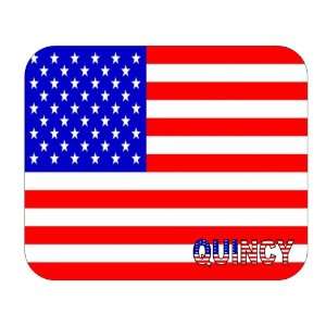  US Flag   Quincy, Massachusetts (MA) Mouse Pad Everything 
