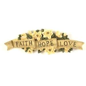  Wall Decor Plaque  Faith, Hope,Love