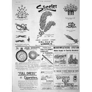  1894 Advertisement John Bennett Streeter Jeweller