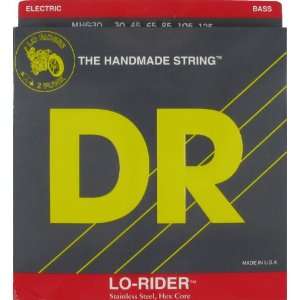 DR Strings Electric Bass   Lo Ridersâ¢ Stainless Steel Medium 6s 