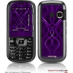  LG Rumor 2 Skin   Abstract 01 Purple by WraptorSkinz 