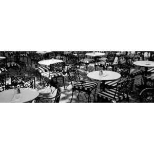  Street Cafe, Frankfurt, Germany by Panoramic Images 