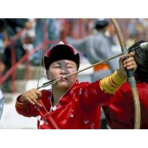  Archery Contest, Naadam Festival, Oulaan Bator (Ulaan Baatar 