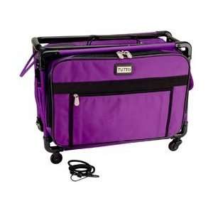  Tutto Craft On Wheels Medium Case 20X14X9 Purple