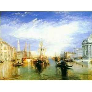   inch Joseph Turner Canvas Art Repro Venice Grand Canal