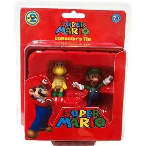   Series 2 Collectors Tin 2Pack Koopa Troopa Luigi Red Toys & Games