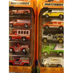  Matchbox Emergency Vehicle & City Service Collectors Dual 