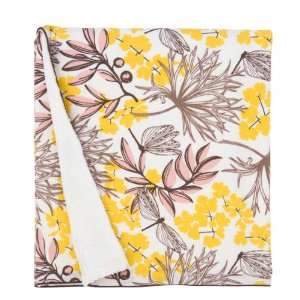  DwellStudio Dragonfly Petal Baby Stroller Blanket