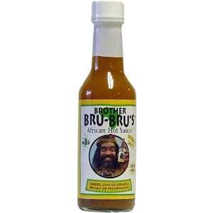 Brother Bru Brus Mild African Hot Sauce, 5 fl oz  Grocery 