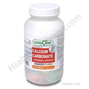  Calcium Carbonate Antacid (500mg)   150 Chewable Tablets 