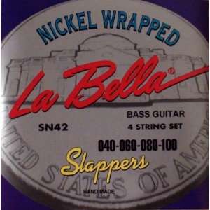  LaBella SN42 Labella 4Str Slap Cstlt 40 100 Musical Instruments