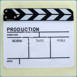 New Clapper Board Clap Clapperboard TV Film Movie Slate  