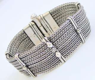 92.5% STERLING SILVER ROPE CHAIN BRACELET JEWELRY GIFT  