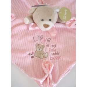  Carters Bear Hugs Pink Security Blanket Baby