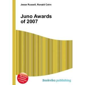  Juno Awards of 2007 Ronald Cohn Jesse Russell Books