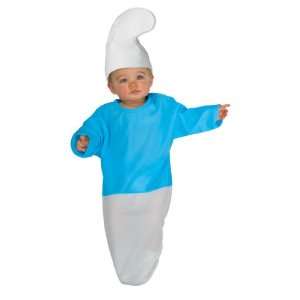  Baby Smurf Bunting Costume Size Newborn to 9 Months 