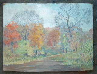 Ralph Sawyer c.1930 Iowa artist painting LISTED  