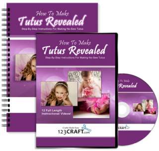 How To Make Tutus Revealed   Tutu Instructions   DVD + e Manual 