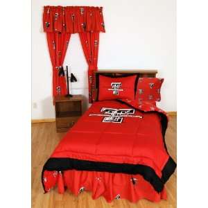  Texas Tech Red Raiders Bed In A Bag Set (w/ Team Color 