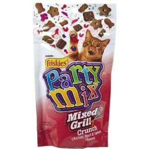 Friskies Party Mix   Chicken, Beef & Salmon   Mixed Grill Crunch   2.1 