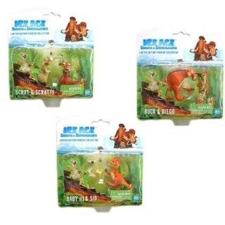 ICE AGE 3 Dawn of the Dinosaurs   Figure SET of 6 Characters / Buck 
