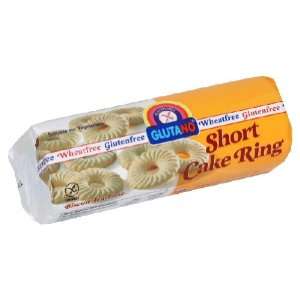 Glutano, Cookie Ring Shortcake, 4.4 Ounce  Grocery 