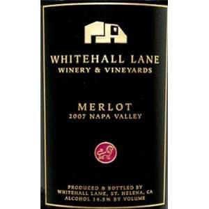  2007 Whitehall Lane Merlot Napa Valley 375 mL Half Bottle 