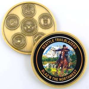  SEATTLE TRAIL BLAZERS PHOTO CHALLENGE COIN YP511 