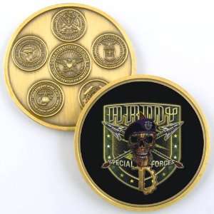    ARMY SPECIAL FORCES PHOTO CHALLENGE COIN YP398 